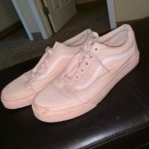 Baby pink Old School Vans